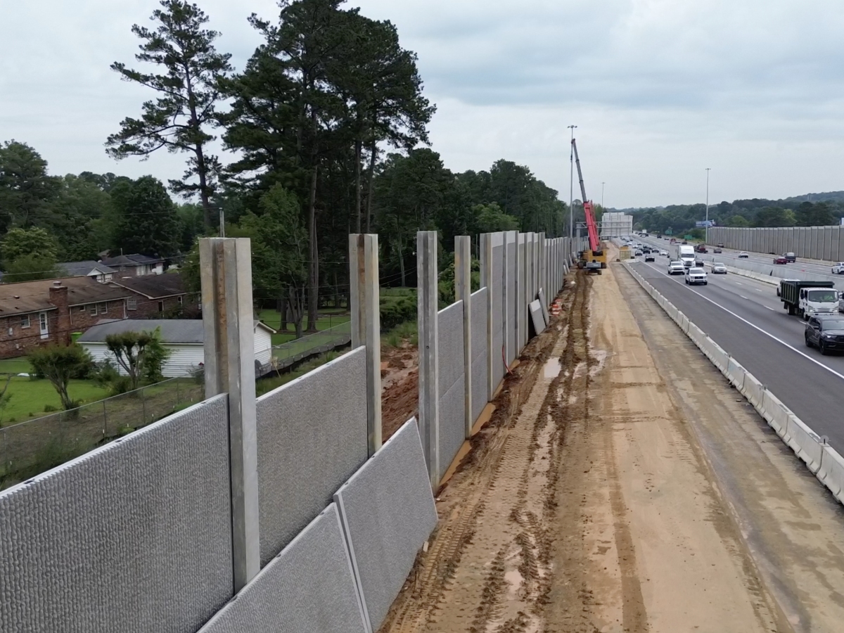 I-20 Sound Walls